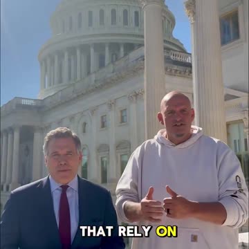 Both Pennsylvania Dem & GOP Senators call for END to Shutdown