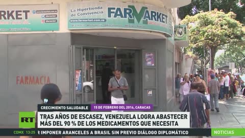 Venezuela abastece más del 90 % de medicinas a pesar del bloqueo de EE.UU.