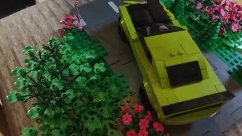 I built my daughters charger out of lego