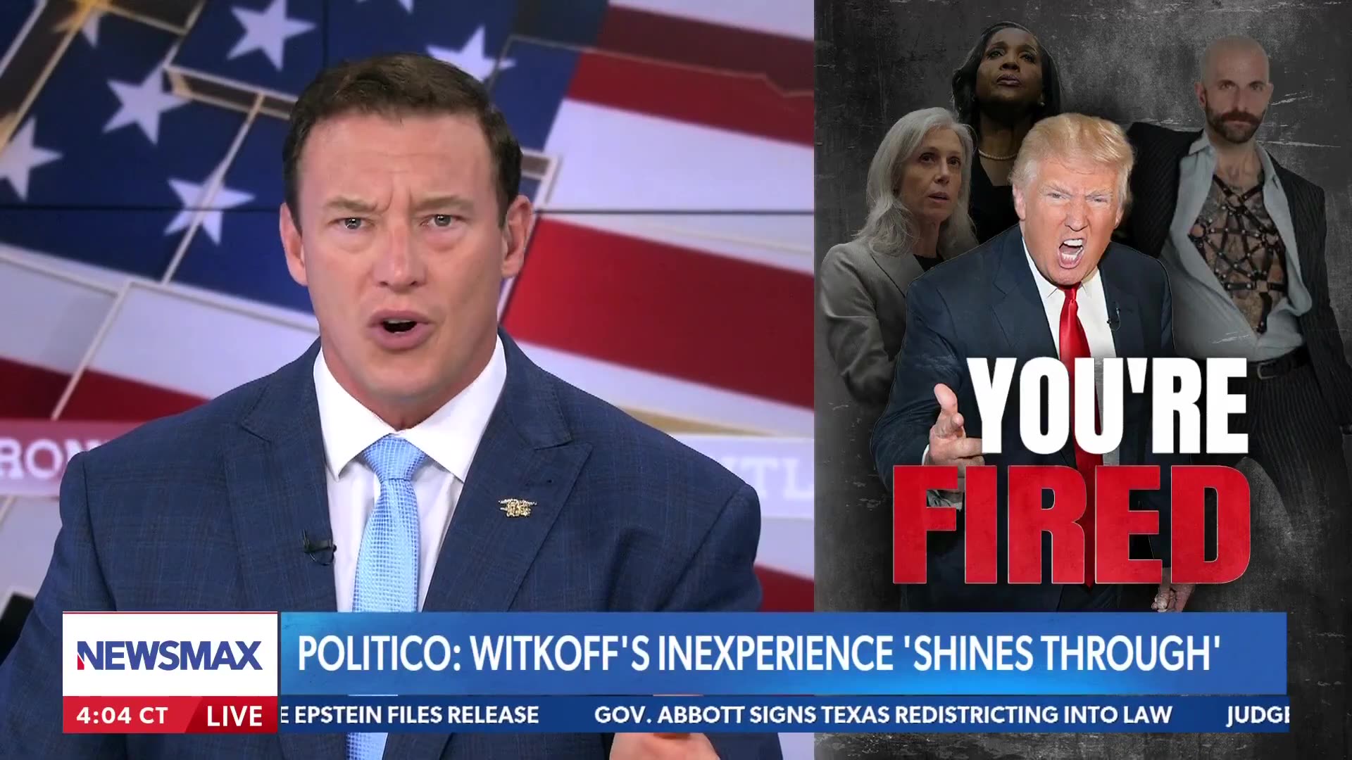Carl Higbie absolutely demolishes anonymous sources speaking ill on Trump