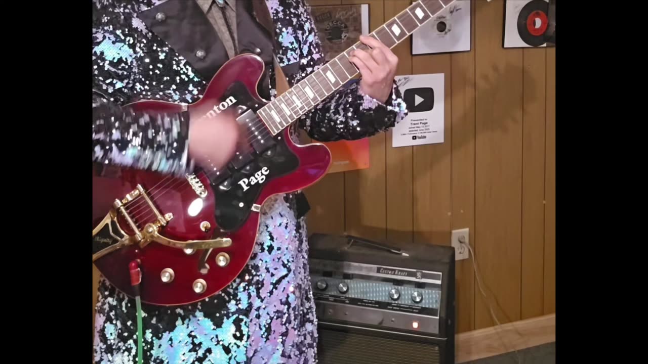 Trent Page's Epiphone Riviera sound demonstration.