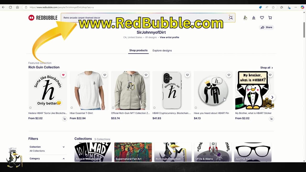 Websites you should know #3 RedBubble.com