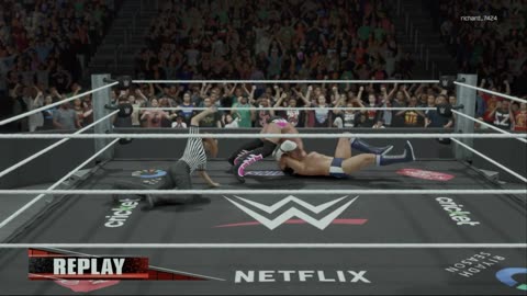 wwe 2k25 145 universe CM Punk VS Gunther