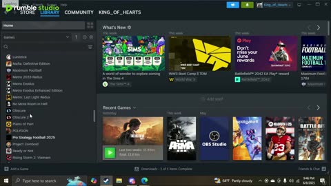 Unreal Engine and chill