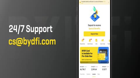 How to Buy Crypto on BYDFi (APP)