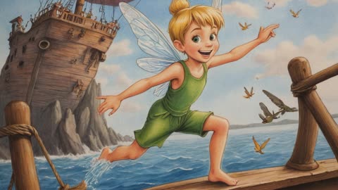 Peter Pan ✨ Histoires pour s'endormir - Conte de fée - Livres courts racontés