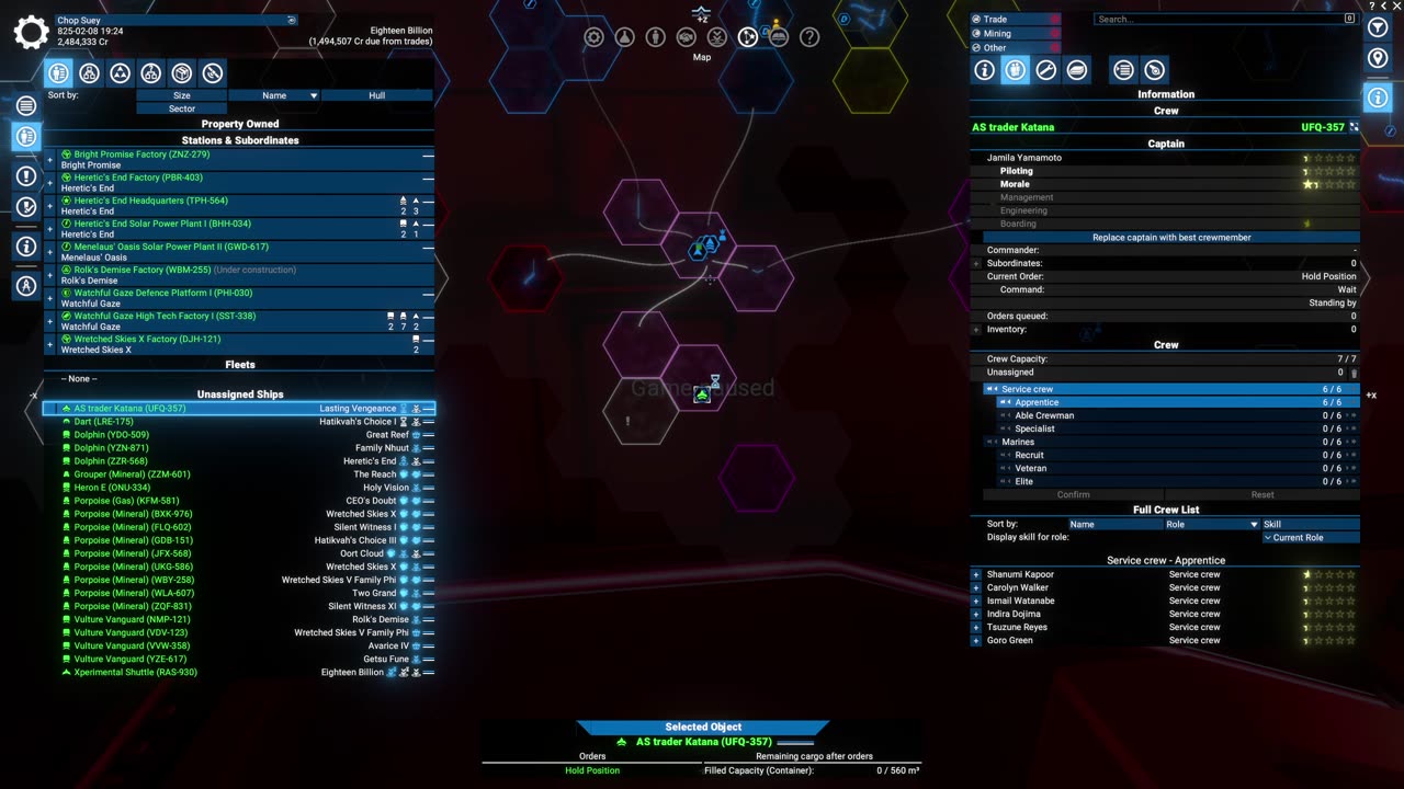 X4 Foundations 38 : recruited managers, gain rank with Riptide Rakers, sold Odysseus