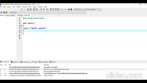 C++ Explained for Absolute Beginners | Understand Your First Program Step-by-Step