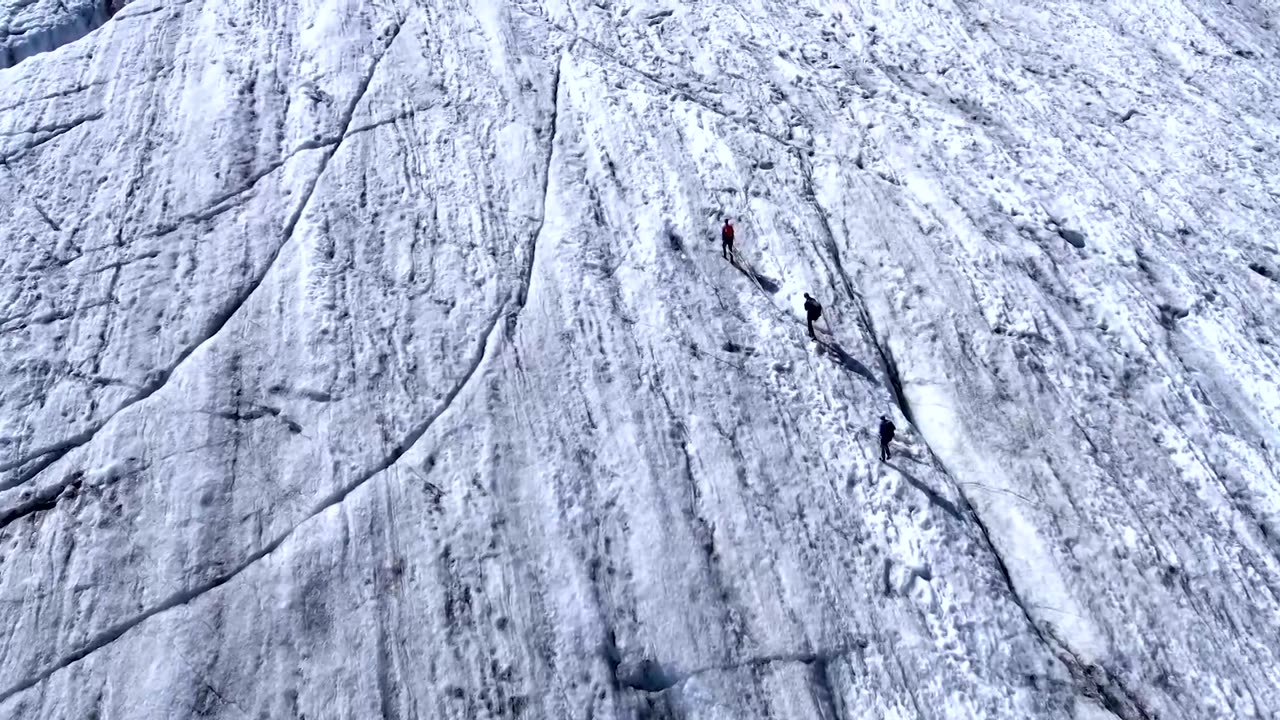 The Swiss "dying glacier" melting at an alarming pace