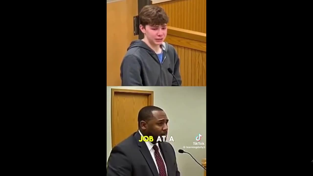 An actual good judge: A 14 year old boy lied about his age to support sister.. OMG