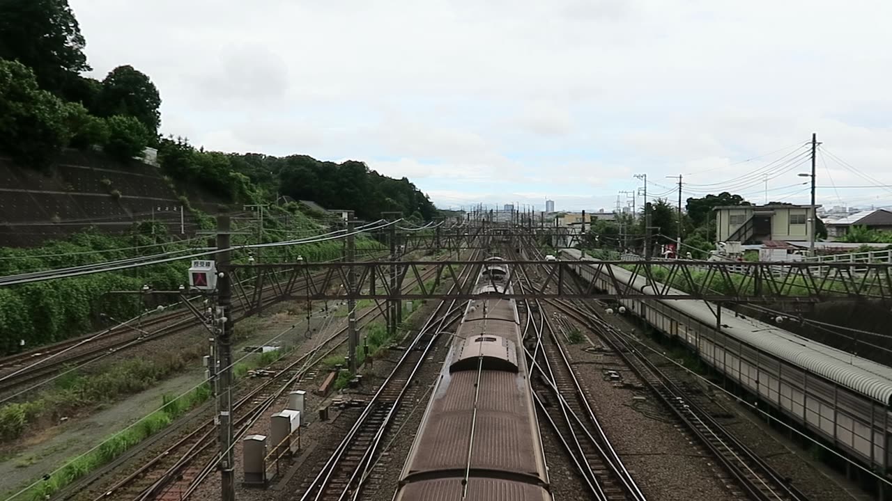 Tokyu and Yokohama line outside of Nagatsuta Station