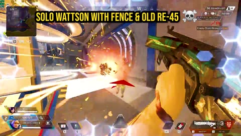 Solo Wattson 1v3 Clutch | Apex Legends Broken Moon Gameplay