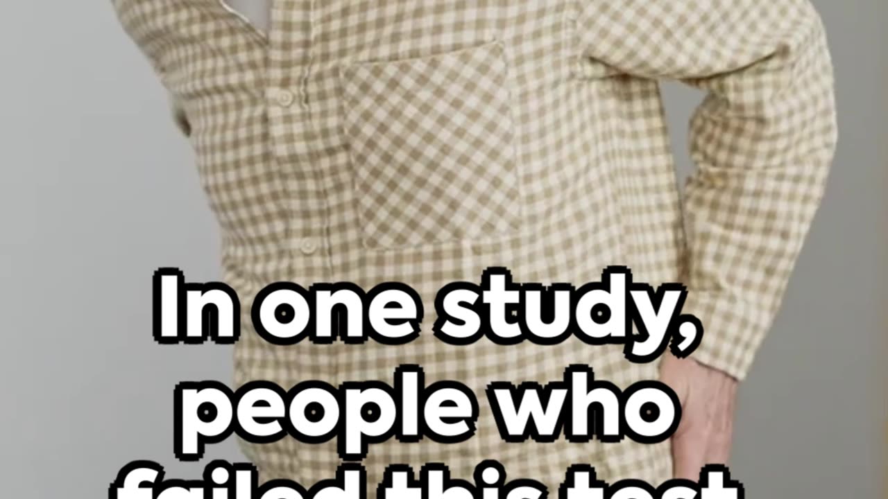 “This 5-Second Test Can Predict How Long You’ll Live”