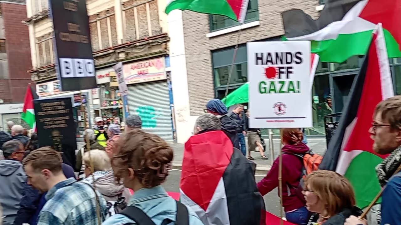 FREE PALESTINE MARCH & RALLY GLASGOW 19/04/25