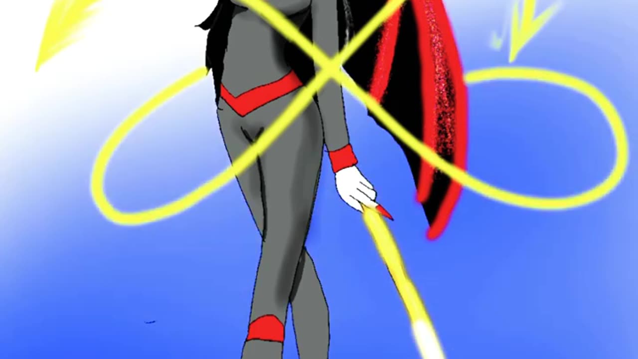 Oc speedpaint nuclear with odins spear