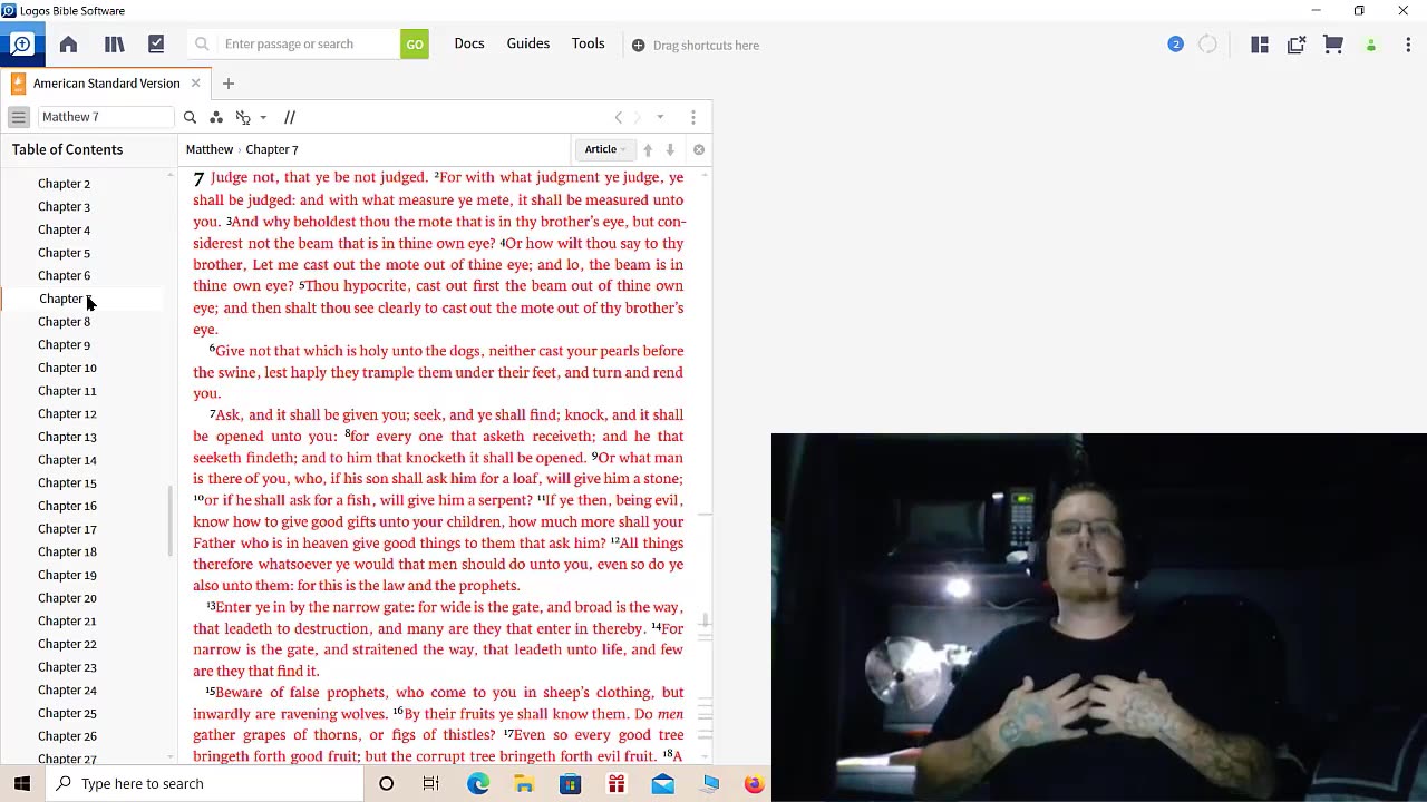 think of it like building a house [The Bride of Christ]