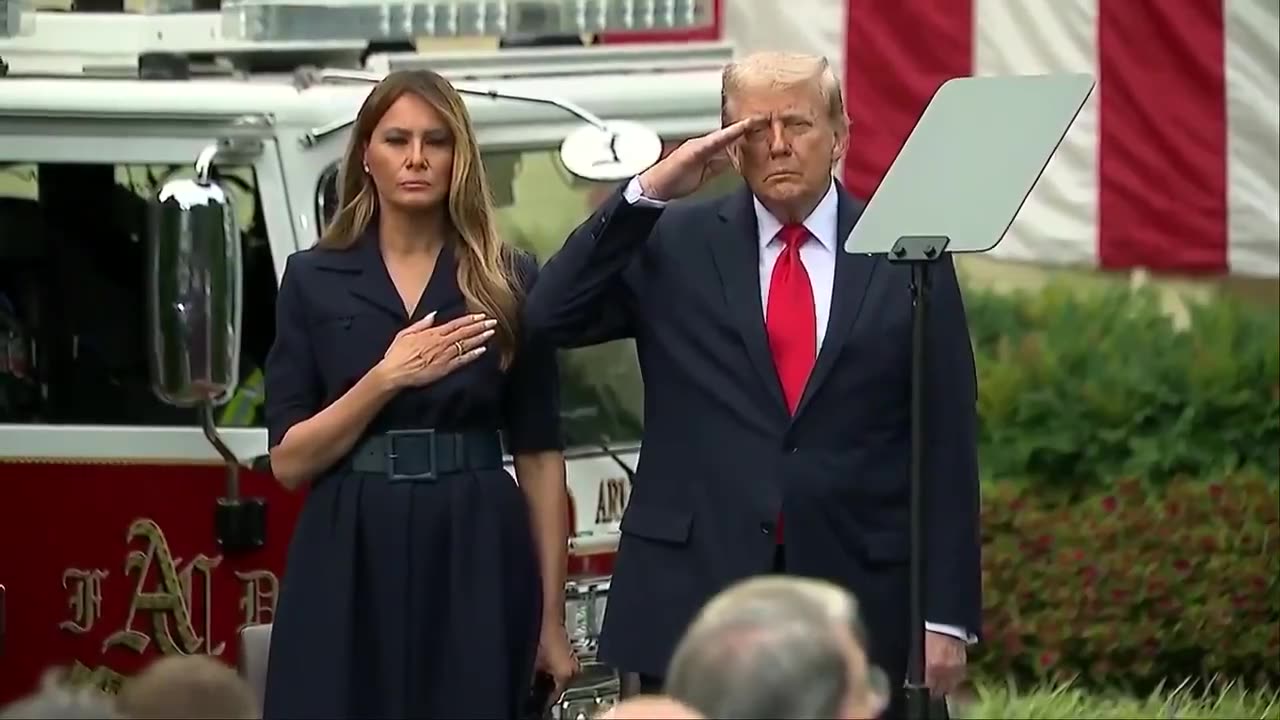 We stand in observance of lives lost September 11, 2001, terrorist attack