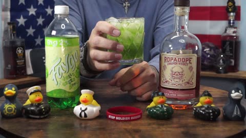 T4 Howard Shorts - Ropadope Cinnamon Whiskey & Faygo Jolly Green Apple Soda