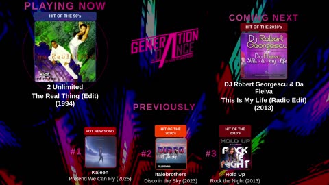 Generation Dance Radio - EDM, Dance, Eurodance, Trance, House, Hands up