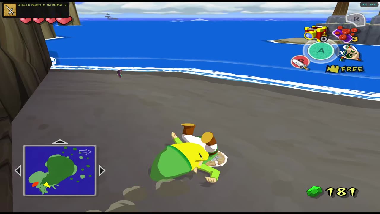 The Legend of Zelda Windwaker [RA] - Episode 4 - Dragonroost Island [NC]