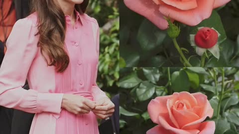 A variety of rose was named "Catherine" in honor of Kate Middleton