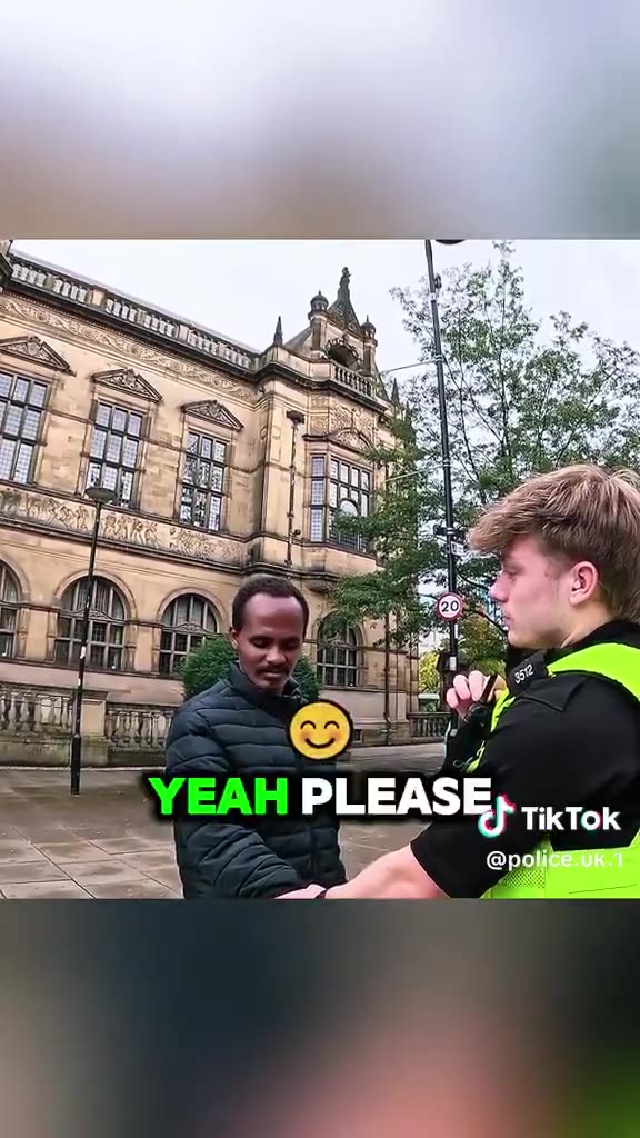 In Sheffield city centre a migrant allegedly walked up to woman & started dry humping her