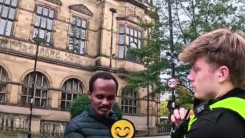 In Sheffield city centre a migrant allegedly walked up to woman & started dry humping her
