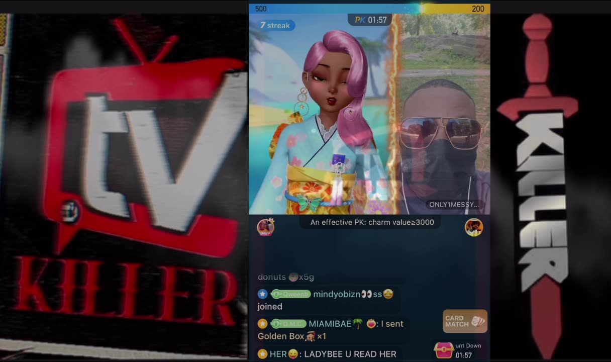 LADY BEE GETS BANNED GOING OFF ON STORM WHILE LINE WITH MESSY CALLER