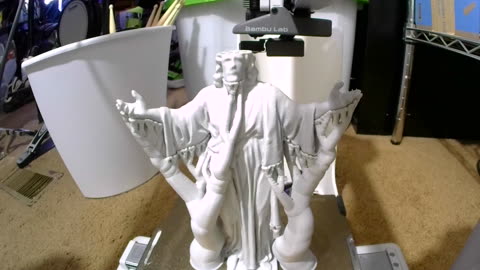 3D Printing Timelapse - Praying Jesus