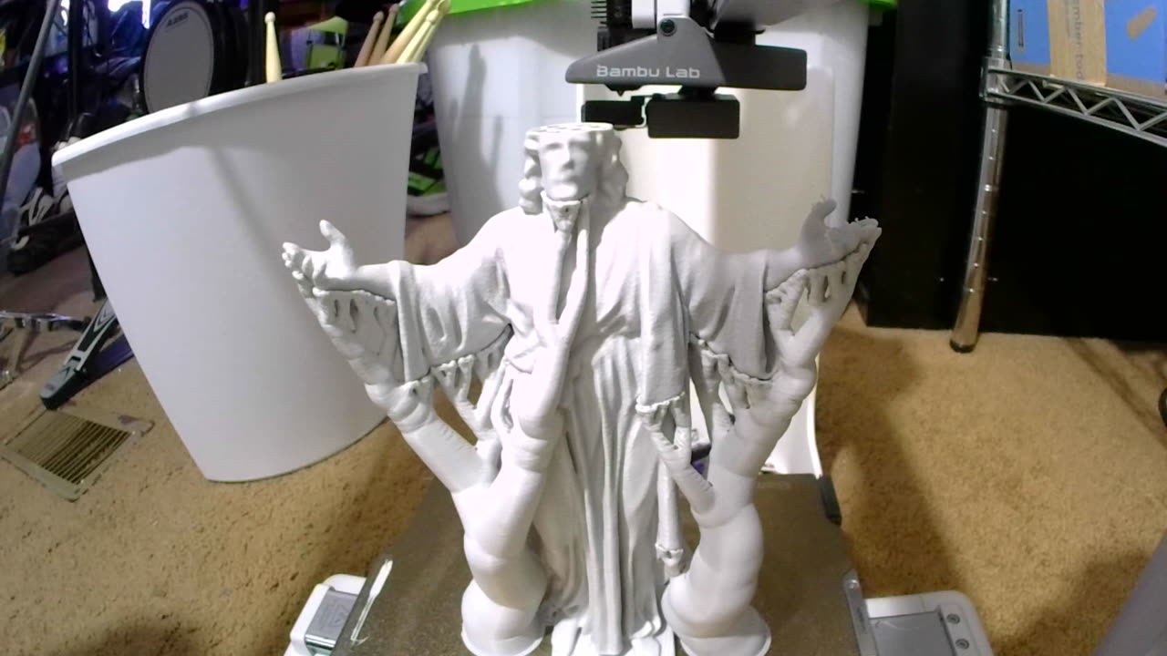 3D Printing Timelapse - Praying Jesus