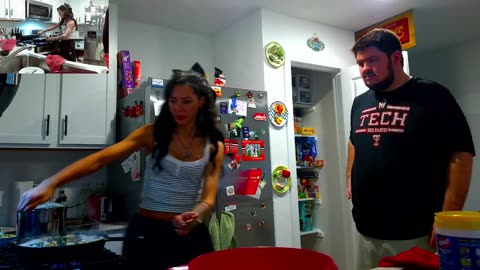 IN THE KITCHEN WHERE I BELONG... (get it cause I'm a woman)