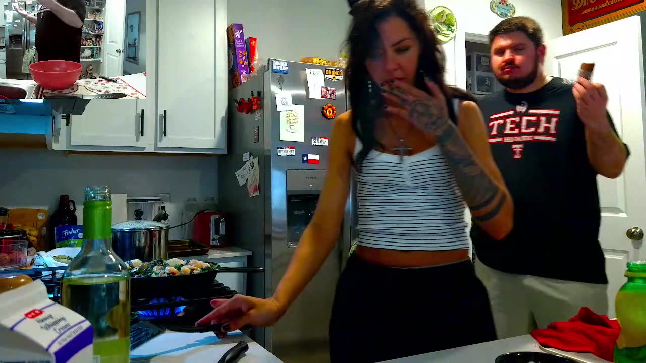 IN THE KITCHEN WHERE I BELONG... (get it cause I'm a woman)