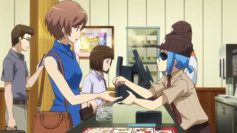 The Devil is A Part-Timer - Mitsuki being intimate to Rika