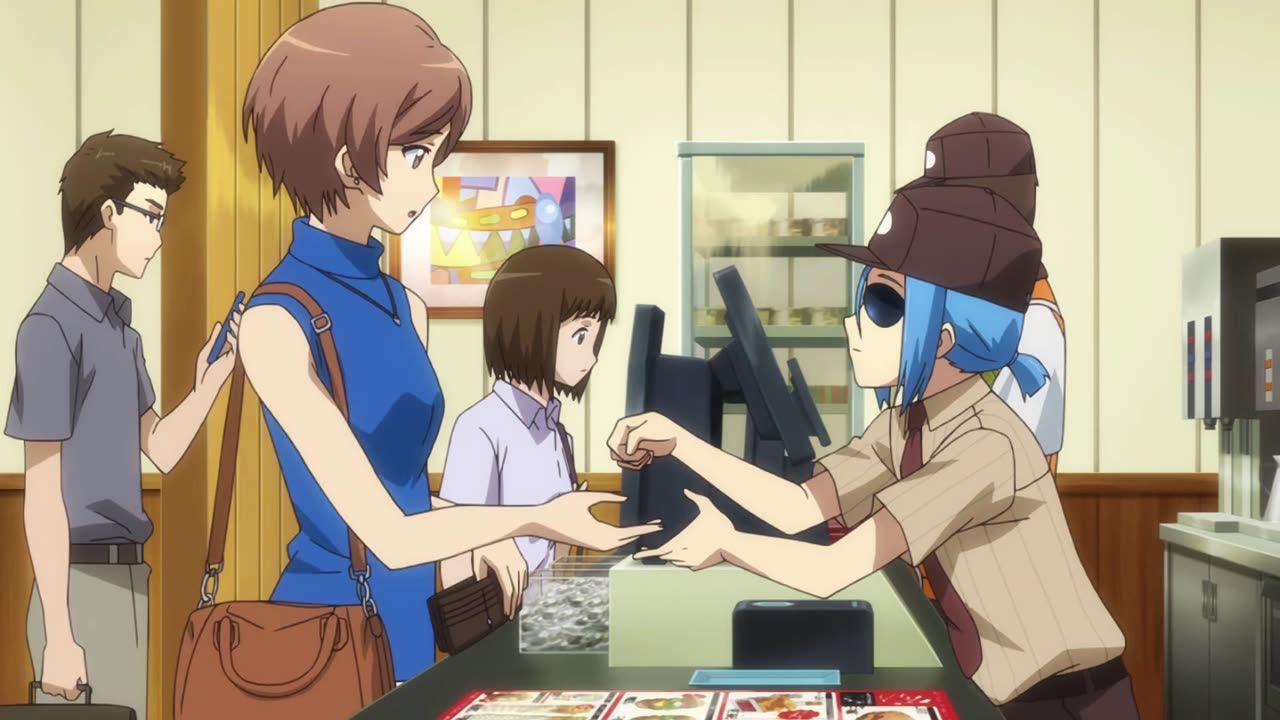 The Devil is A Part-Timer - Mitsuki being intimate to Rika