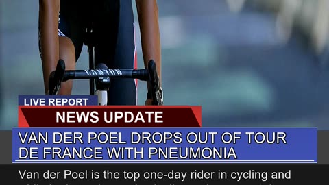 Van Der Poel Drops Out of Tour De France with Pneu