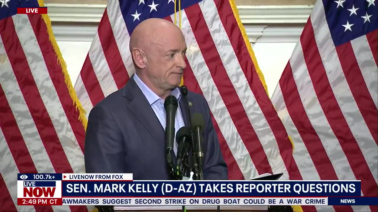 Mark Kelly Triples Down, Accuses U.S. Troops Of Violating Geneva Convention