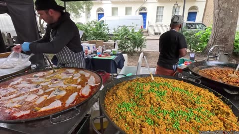 London street food at the bloomsbury farmers