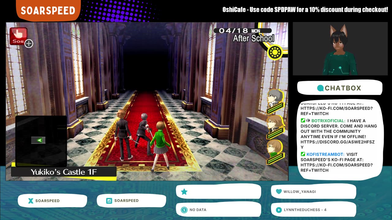 Saving Yukiko in a trapped castle! (P4G E2+E3)