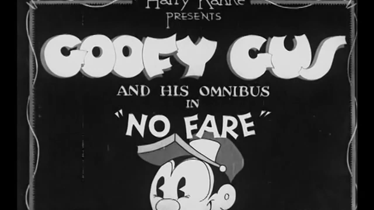 No Fare Cartoon 1933