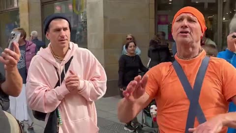 Harinam Sankirtan in Heidelberg, Germany October 2025