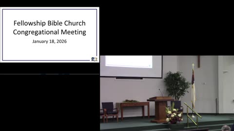 Congregational Meeting 01-18-26