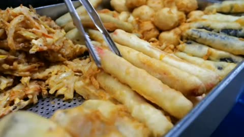 Crispy Korean Street Food Tasty
