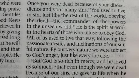 Ephesians 2:1-3 NLT