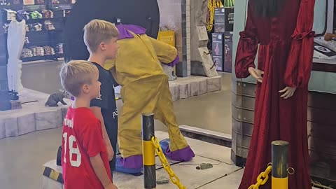 Took the Boys to Spirit Halloween