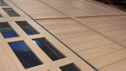 Carriage Wood Garage Door