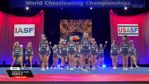 Vancouver Allstars Fierce 5 Worlds 2025 Semi Finals