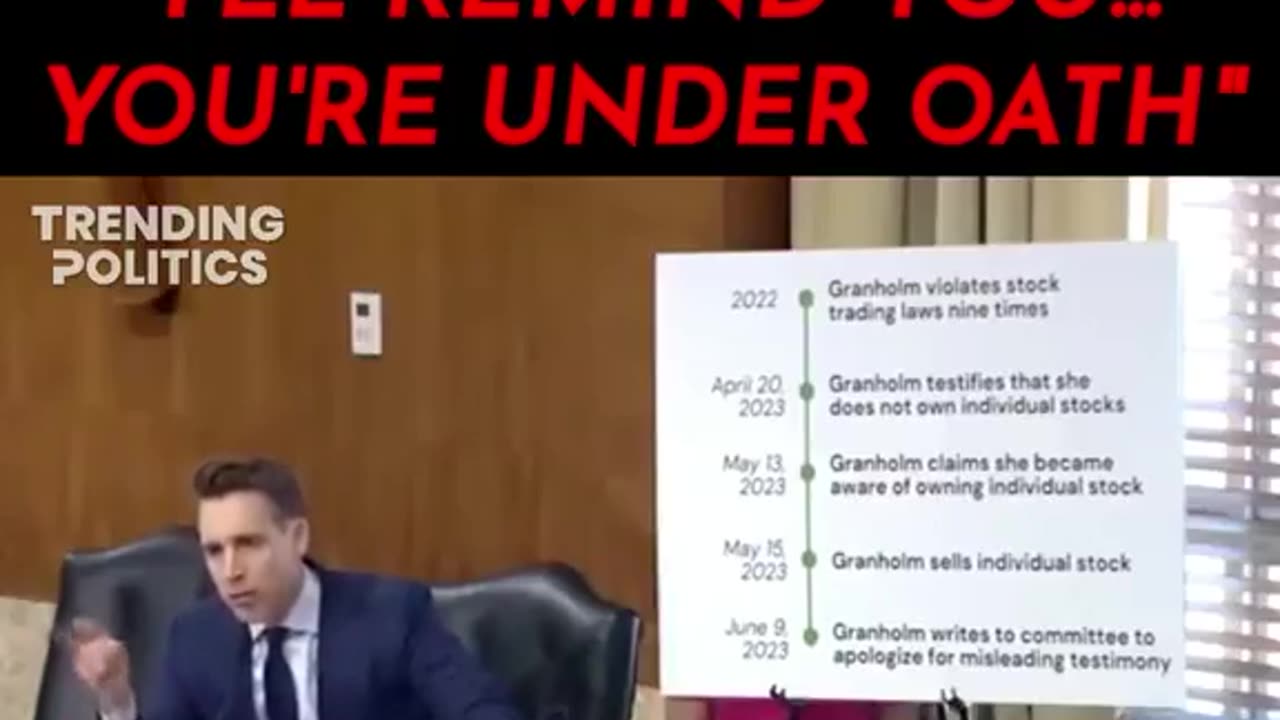 The Josh Hawley Hot Seat