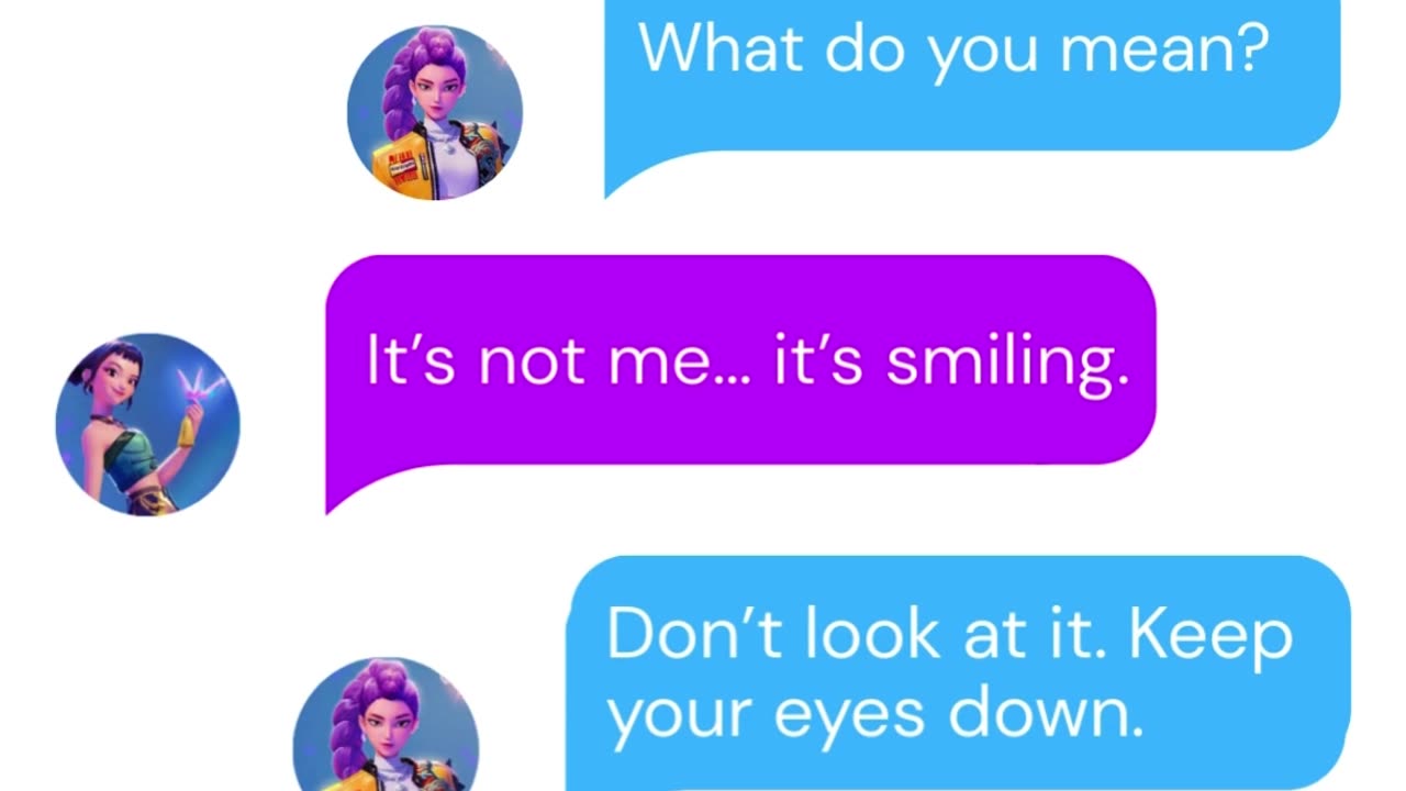 “Zoey’s Reflection Horror Chat | Demon in the Mirror