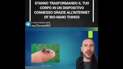CORPO UMANO CONNESSO ALL'INTERNET OF BIO-NANO THINGS