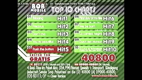 A német VIVA TV reklámblokkja (2005. november 21.)